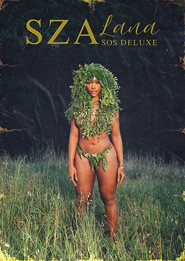 SZA Lana SOS Deluxe Album Cover