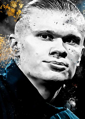 Erling Portrait with Watercolor Effect