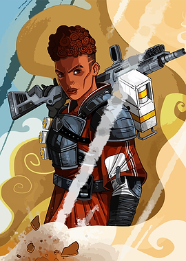 Bangalore Apex Legends Digital Art