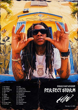 Hurricane Wisdom - Perfect Storm Album Cover