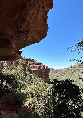 Red Rock Canyon Landscape View