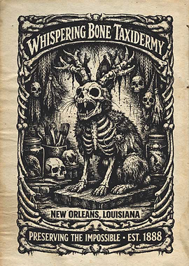 Whispering Bone Taxidermy - New Orleans Macabre Art