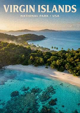 Virgin Islands National Park Poster