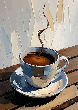 Coffee Cup Painting