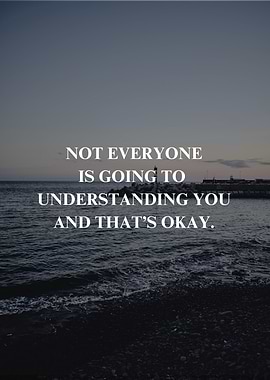 Inspirational Quote by the Sea