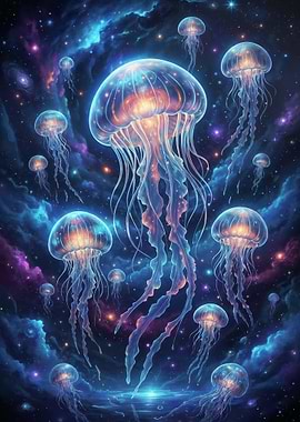 Jellyfish in Space