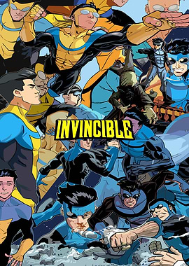 Invincible Comic Book Cover Art