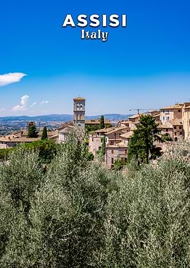 Assisi, Italy cityscape