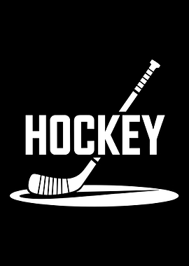 Hockey sport Stick white Graphic