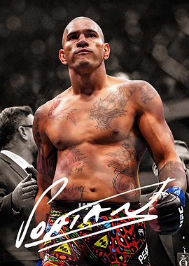 Alex Pereira UFC Fighter Portrait
