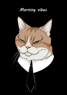 Grumpy Cat Morning Vibes