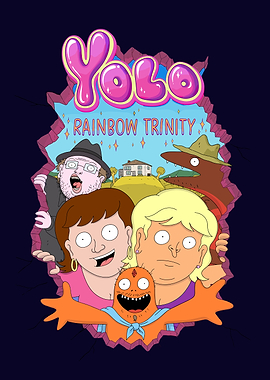 YOLO: Rainbow Trinity Cartoon Characters