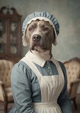 Pitbull WW2 Maid