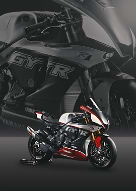 Yamaha R1 GYTR Racing Motorcycle