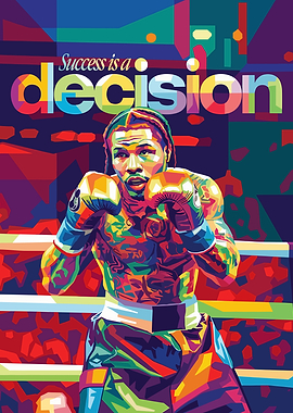 Gervonta Davis Pop Art: Success is a Decision