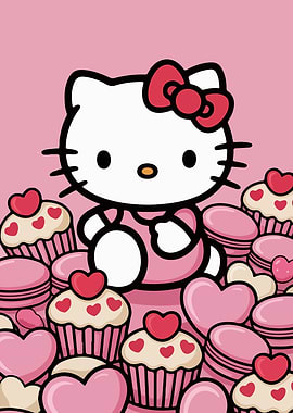 Hello Kitty with Sweets