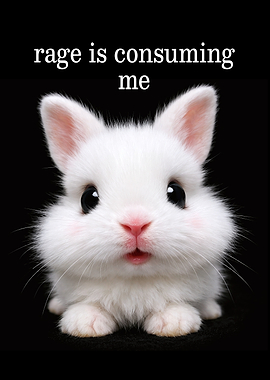 Rage Is Consuming Me: Cute Bunny