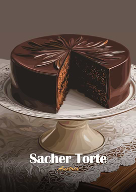 Sacher Torte Cake from Austria