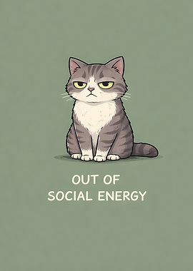 Grumpy Cat: Out of Social Energy