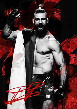 Jiri Prochazka MMA Fighter Portrait