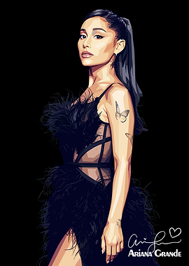 Ariana Grande Digital Art
