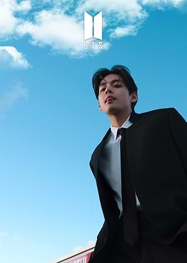 BTS V in Black Suit