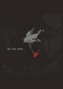 The Fire Theft : Bird with Flame