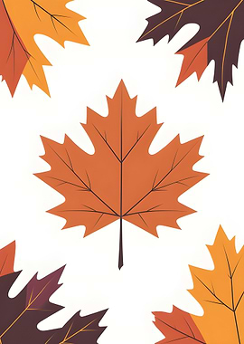 Autumn Leaves Illustration