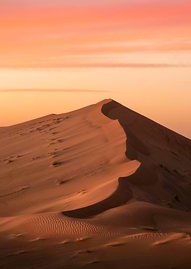 Desert Dune at Sunset