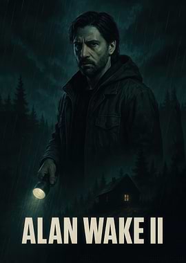 Alan Wake II Game Poster