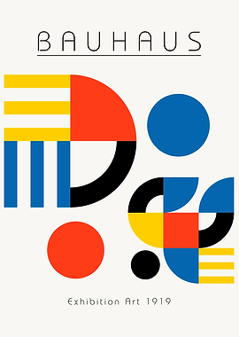 BAUHAUS | Vibrant abstract