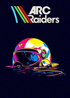 Arc Raiders Helmet Digital Art