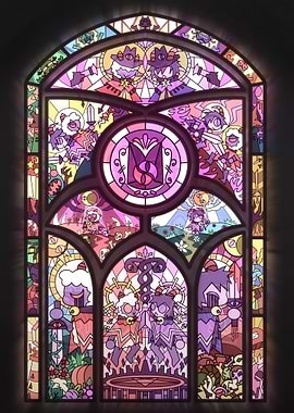 Cult of the Lamb Stained Glass