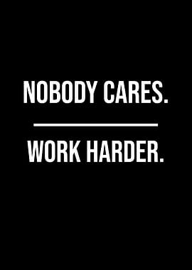 Brutal Hustle Mindset Quote Wall Art for Men