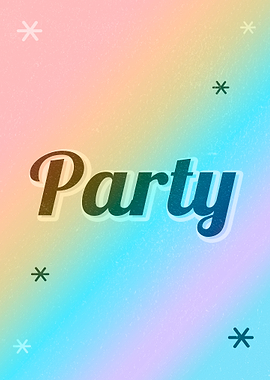 Colorful Party Invitation