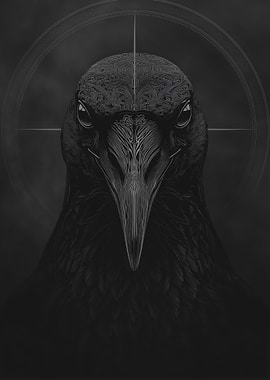 Monochrome Raven