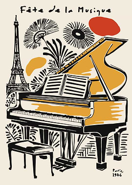 Fête de la Musique Poster
