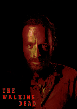 The Walking Dead - Man Portrait