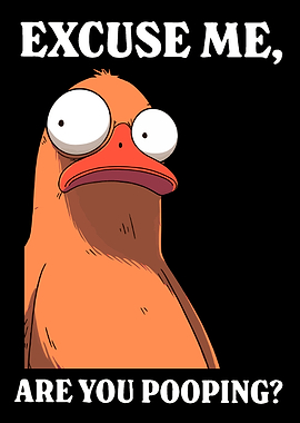 Excuse Me, Are You Pooping? Cartoon