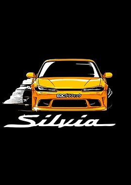 Nissan Silvia Illustration