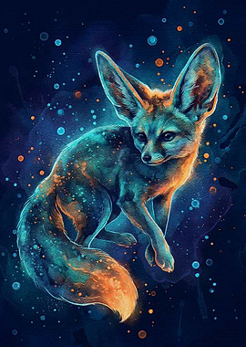 Fennec Fox Digital Art