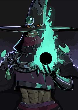 Hades Game Character with Magic