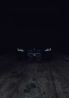 BMW M3 in the Dark