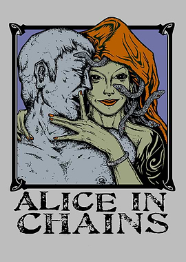 Alice in Chains Medusa Graphic