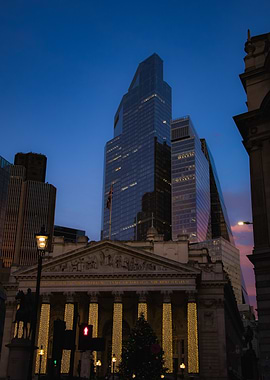 London Cityscape at Dusk