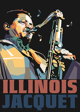 Illinois Jacquet WPAP Art