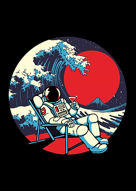 Summertime Kanagawa Astronaut