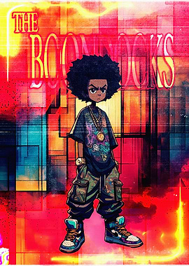 The Boondocks: Huey Freeman Illustration