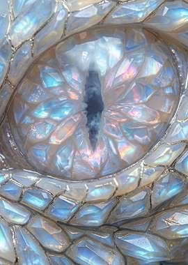 Diamond Dragon's Eye Close-Up