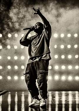 Kanye West Performing Live